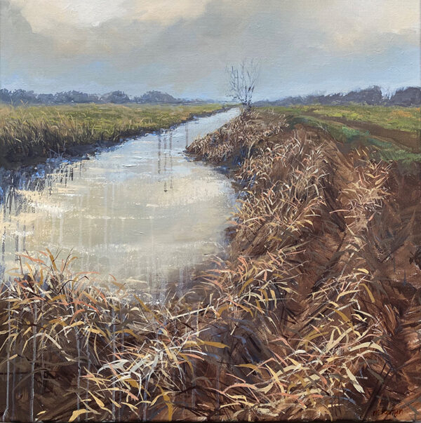 Langs het riet