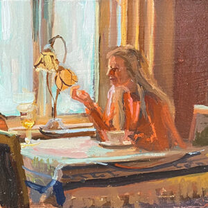 Dames in gesprek (verkocht)