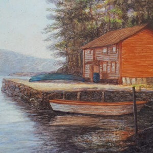 The red boathouse (verkocht)