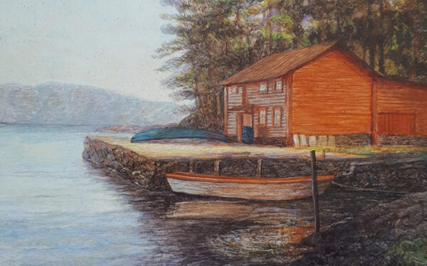The red boathouse (verkocht)