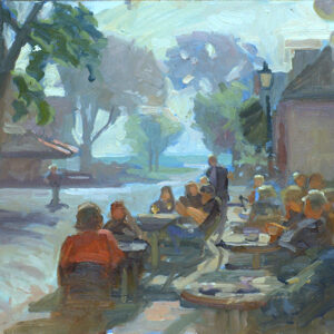 Terras hotel van der Werff (verkocht)