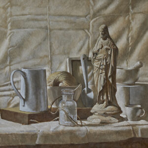 White still life