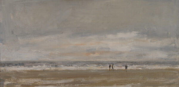Op het strand