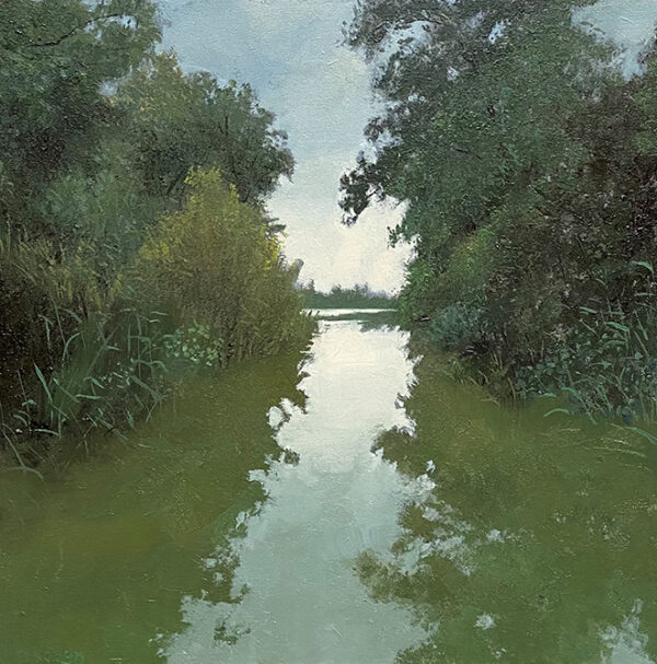 Mirror in the water (verkocht)