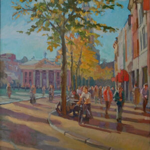 Strijklicht op de Vismarkt (verkocht)