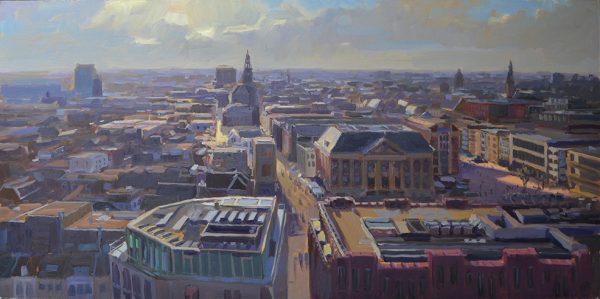 Stad Groningen (vanaf het Forum)