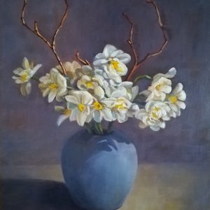 Narcis Bridal Crown (2) (verkocht)