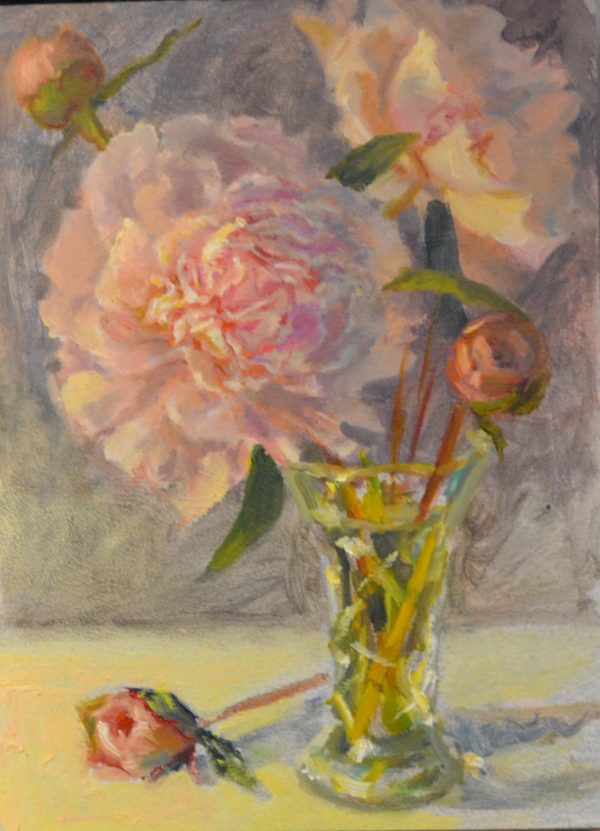 Pioenen met kristal