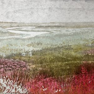 De grote slenk met zicht op het  Willemsduin