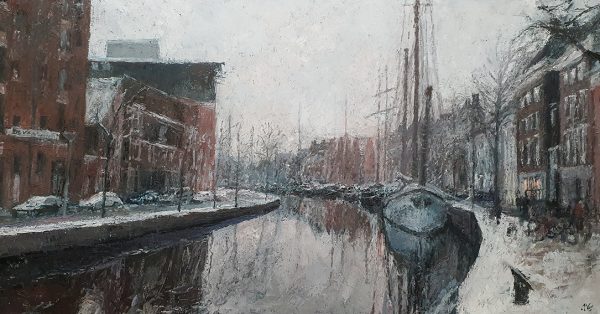 Hoge der A, winter 2