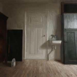 Wintermiddag in atelier