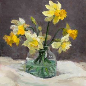 De eerste narcissen (verkocht)