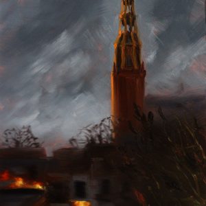 A-kerk, schemer (verkocht)