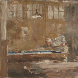 In de gelagkamer