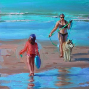 Ontmoeting op het strand
