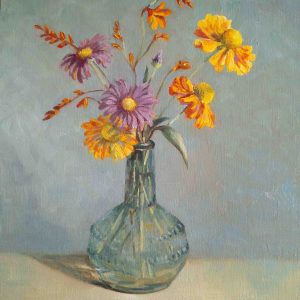 Heleniums en Asters