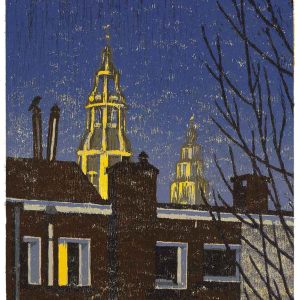 Avondverlichting, Der Aa-kerk en Martinitoren